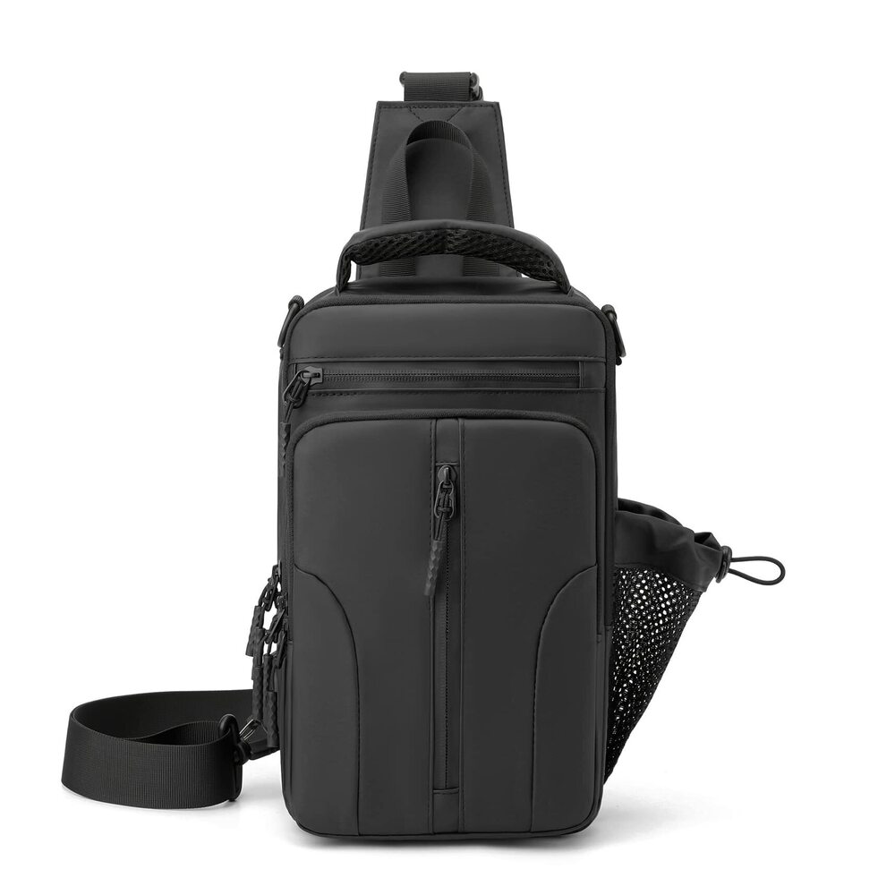 7643 Anti Theft Crossbody Backpack Shoulder Sling Bag Lightweight One Strap